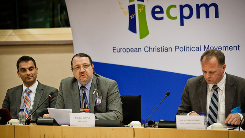 Europoslanec Branislav Škripek sa ako prvý Slovák stal predsedom ECPM