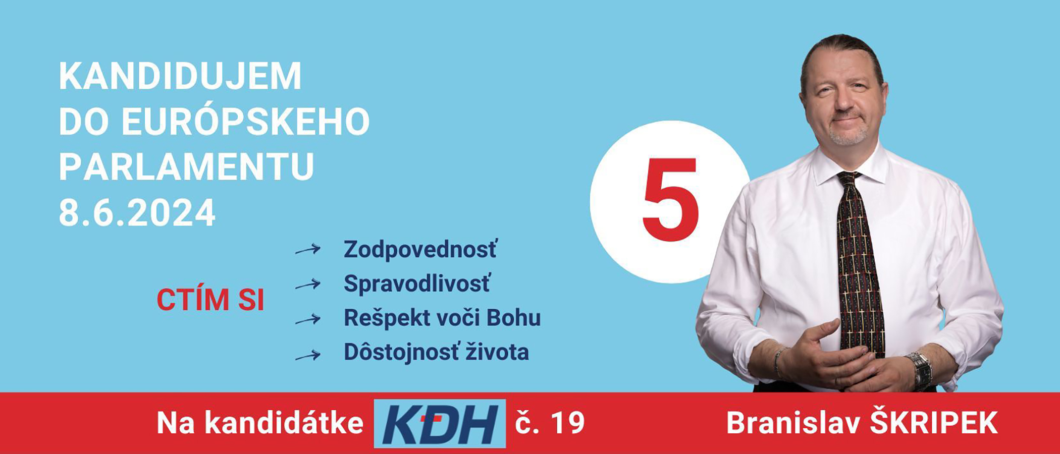Branislav Škripek europarlament 2024